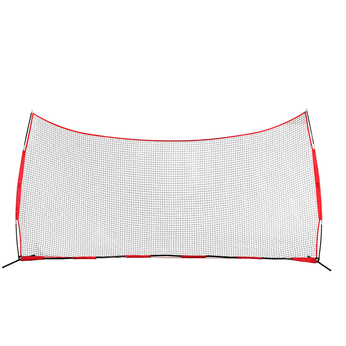 Barricade Backstop Net 20x10ft Portable Ball Sports Barrier with Carry Bag