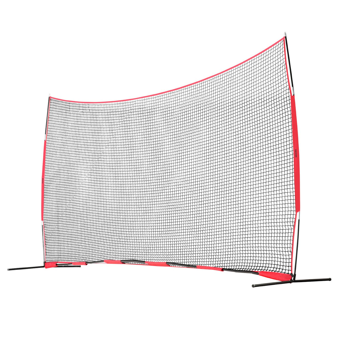 Barricade Backstop Net 20x10ft Portable Ball Sports Barrier with Carry Bag