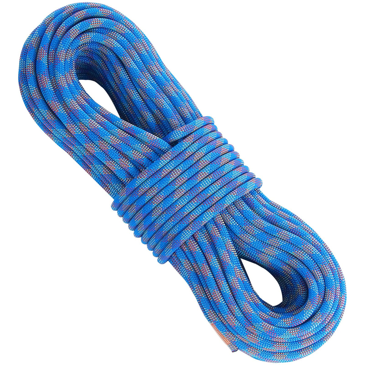 Dynamic Climbing Rope 10.2mm 70M 25KN Rock Rope Steel Snap Hooks Blue
