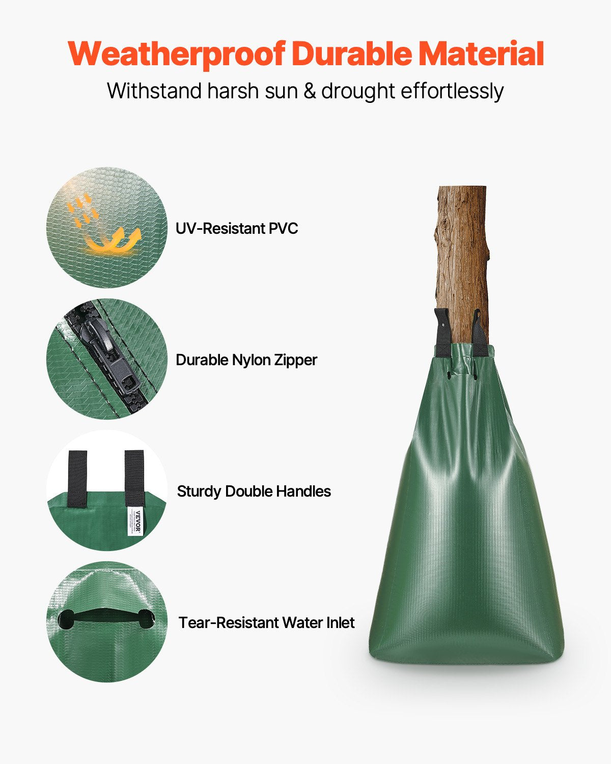 Tree Watering Bags with Slow Release Irrigation for Deep Root Watering