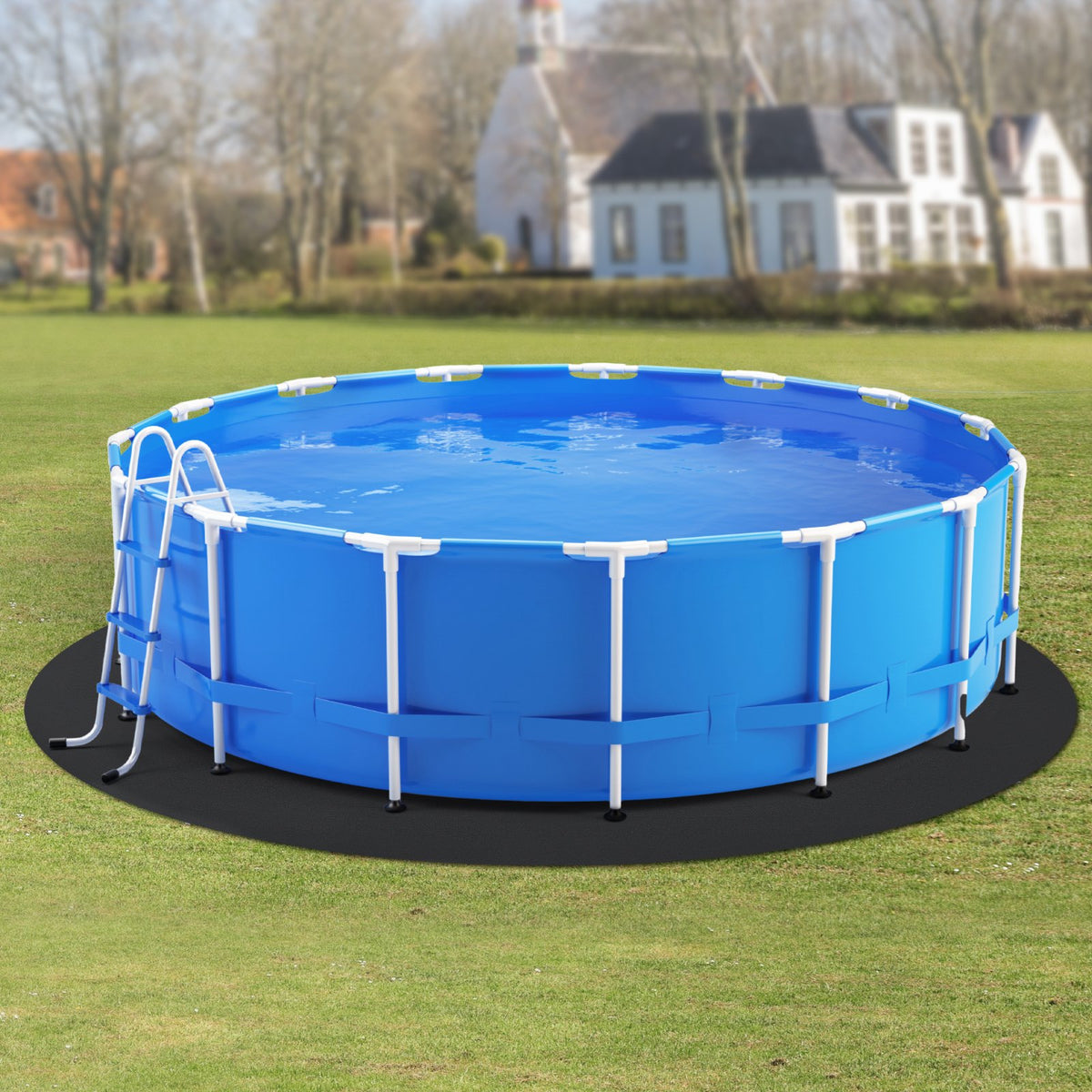 18ft Round Pool Liner Pad Above Ground Pool Geotextile Underlayment Protection