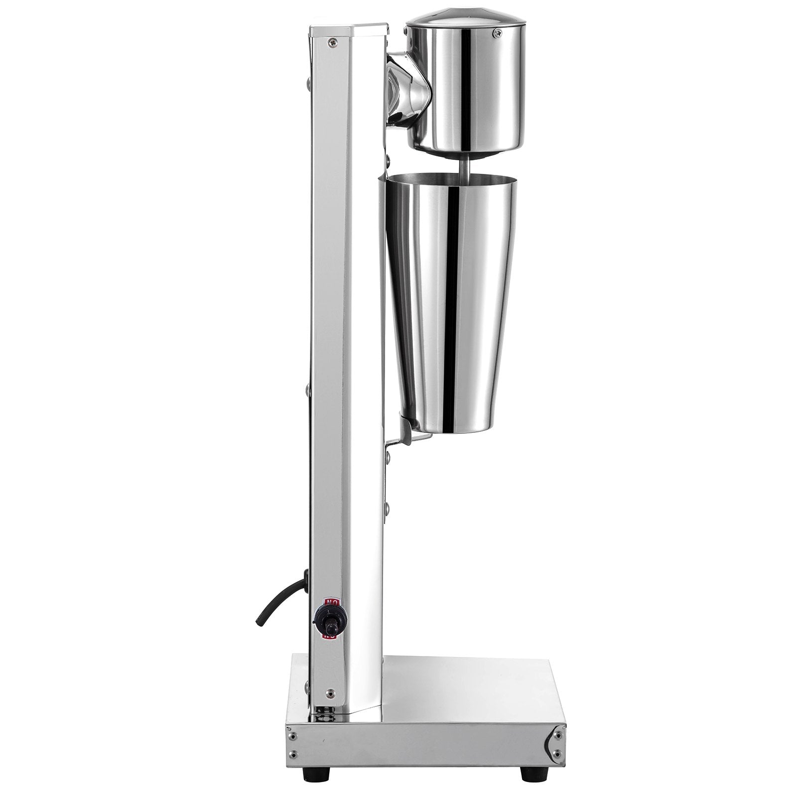 Electric Milkshake Maker 180W Stainless Steel 2 Speed Mixer
