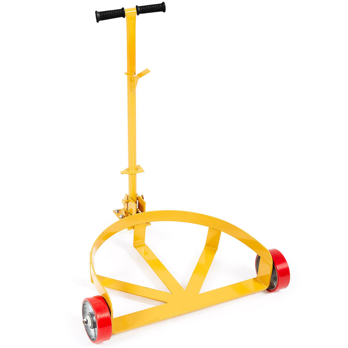 Drum Dolly 250L 544 kg Load Capacity Steel Round Caddy Heavy Duty 3 Wheels