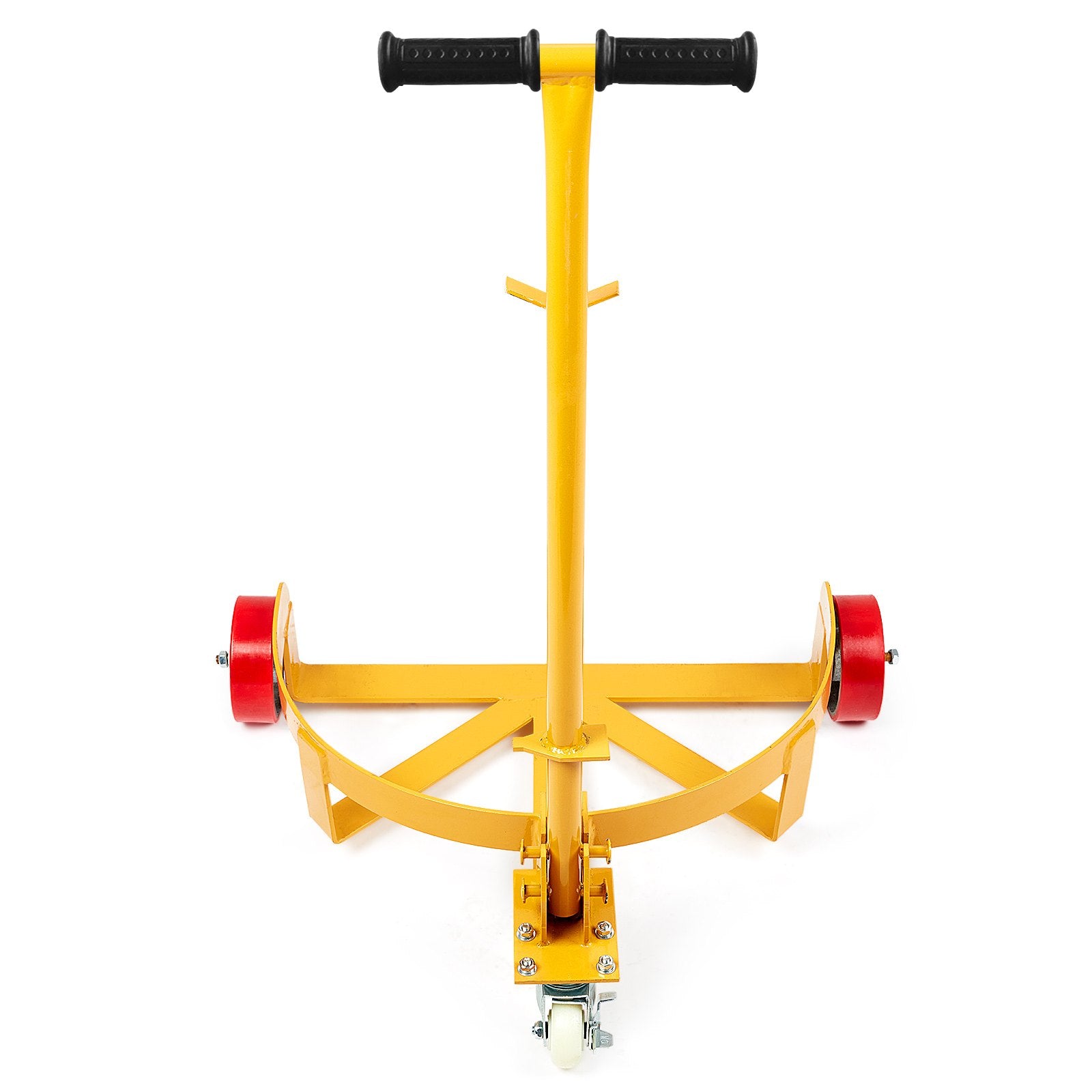 Drum Dolly 250L 544 kg Load Capacity Steel Round Caddy Heavy Duty 3 Wheels