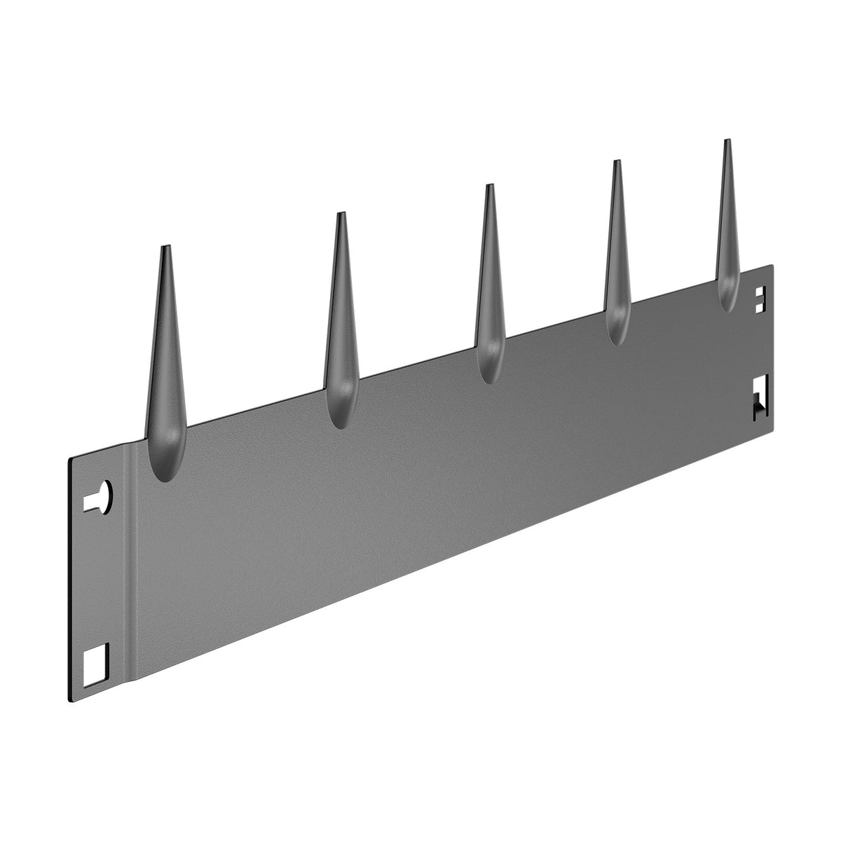 Steel Landscape Edging 5Pack 990x181mm Rust-Resistant Bendable Heavy Duty Gray