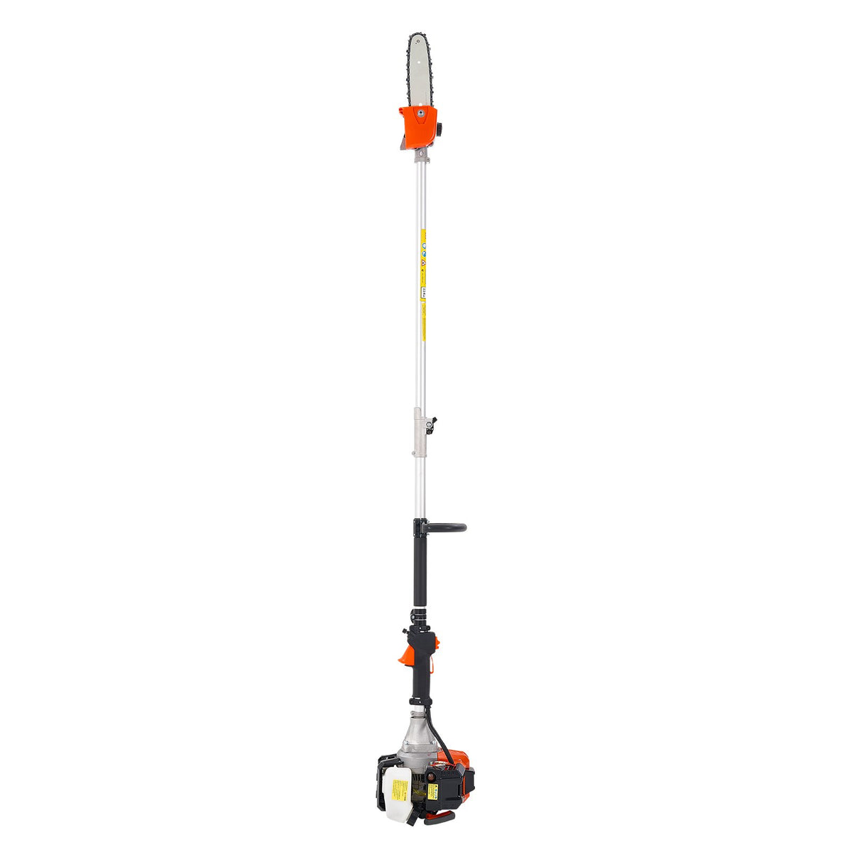 Gas Pole Saw 33CC 2-Stroke with 20.3cm Bar 2-3.5m Extendable Chainsaw