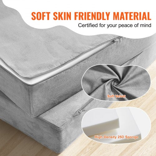 VEVOR 15pcs Modular Kids Nugget Couch Foam Sofa High Density 25D Sponge