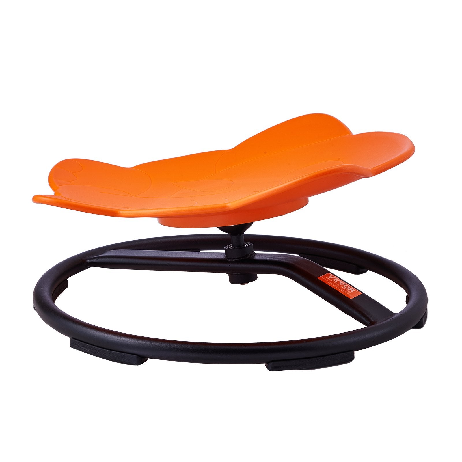Elephant Kids Swivel Chair 360° Spinning, Toddler Sensory Sit and Spin Orange