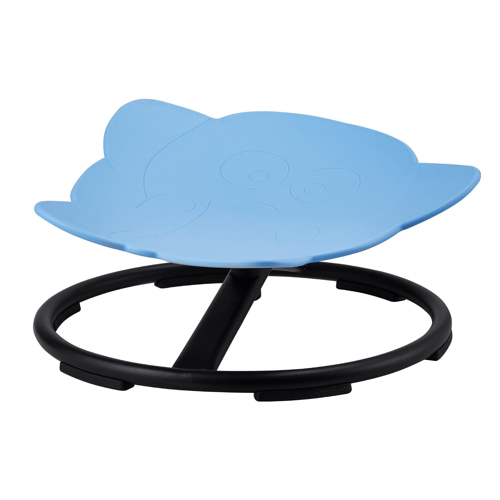 Elephant Kids Swivel Chair 360° Spinning, Toddler Sensory Sit and Spin Blue
