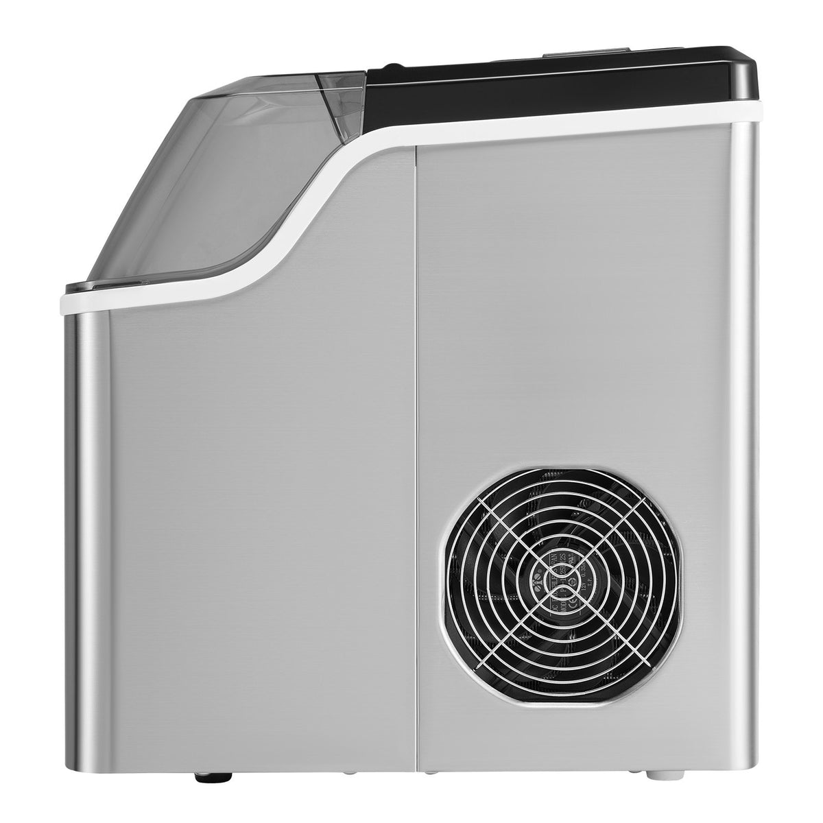 Countertop Ice Maker 45lbs/24H 24-Cube Self-Cleaning Portable Scoop Basket
