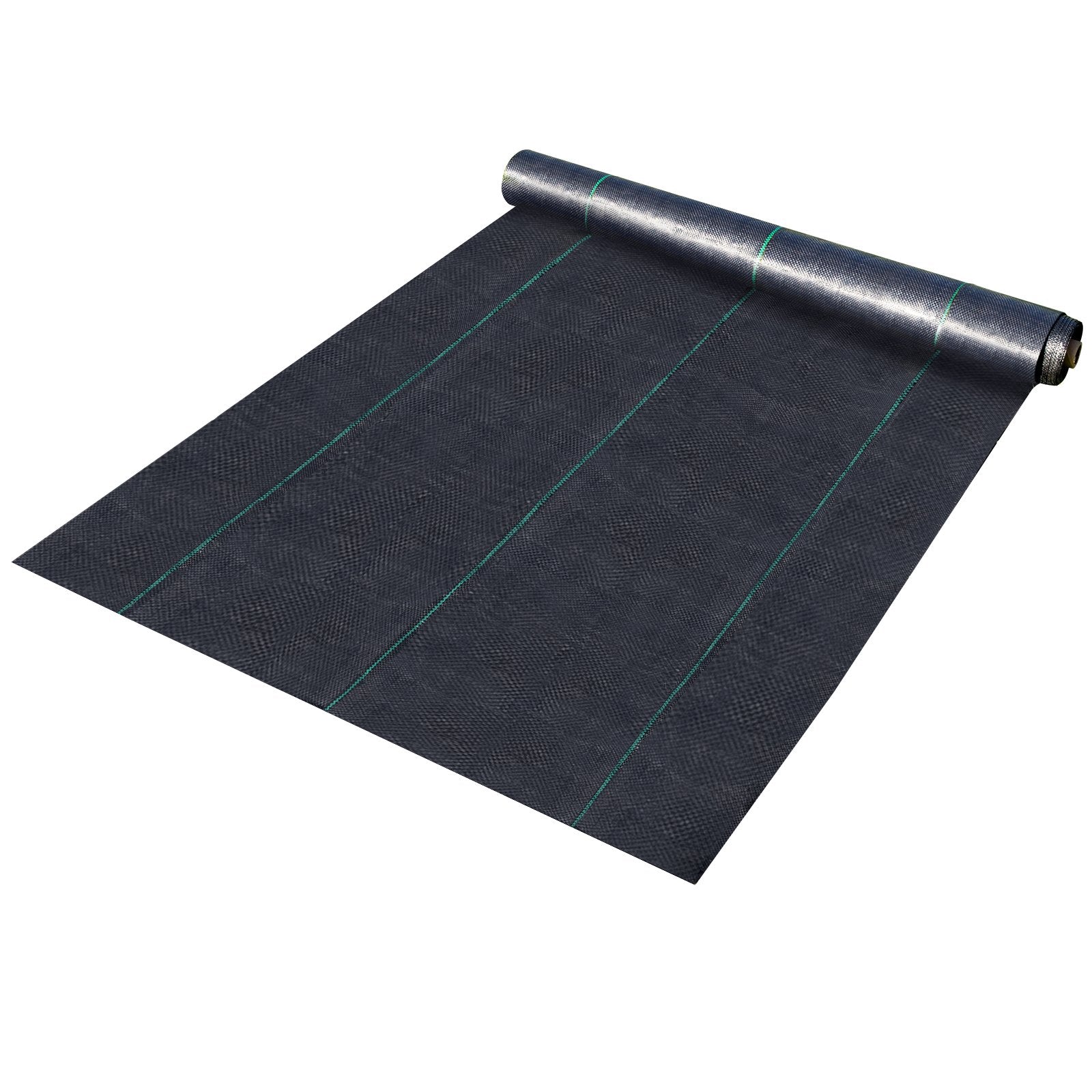 3FT x 50FT Heavy Duty Woven Weed Barrier Fabric High Permeability Ground Cover