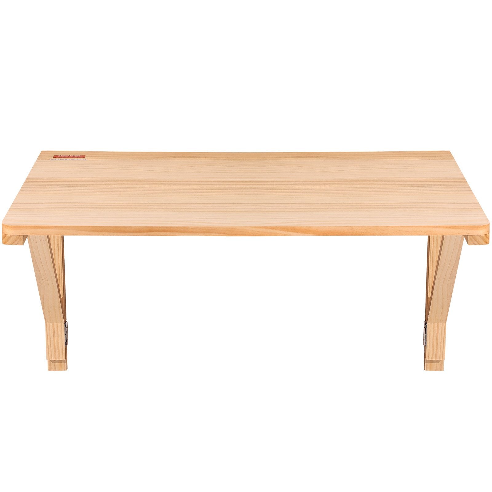 Wall Mounted Folding Table Solid Wood Drop Leaf Floating Desk 31.5x23.58in