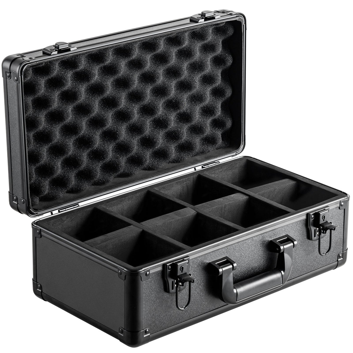 Graded Card Storage Box 4 Slots with Key Lock