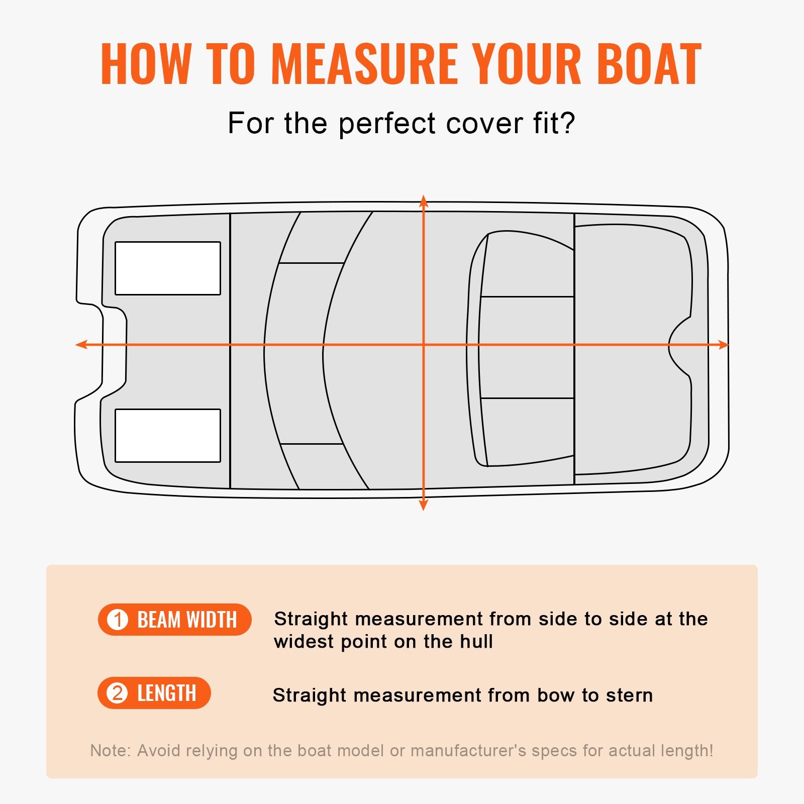 23'-24' Waterproof Pontoon Boat Cover 800D Marine-Grade PU Oxford Fabric Grey
