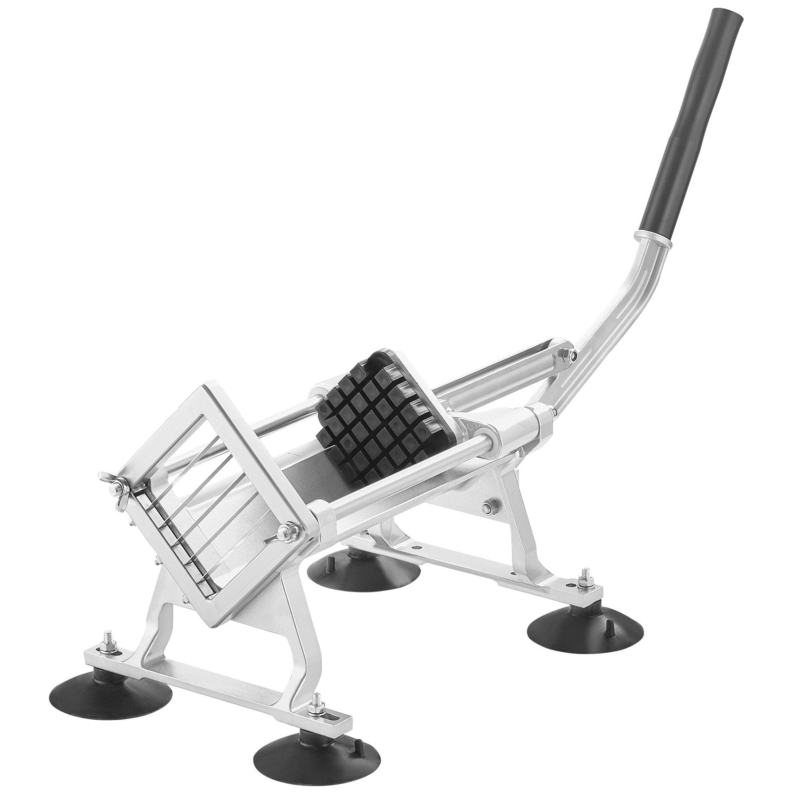 Commercial Vegetable Slicer 1/2" Stainless Steel Aluminum Manual Cutter Non-Slip