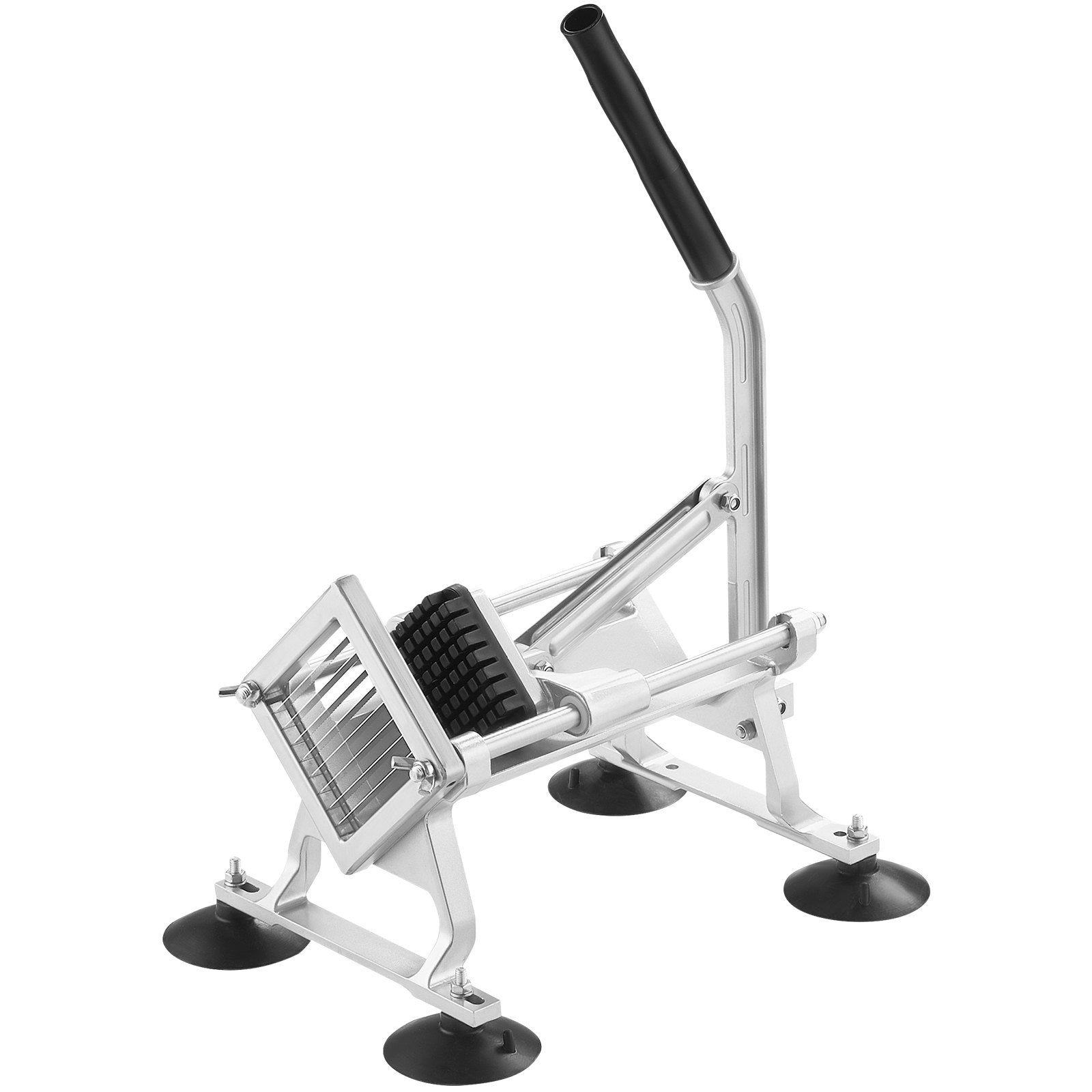 Commercial Vegetable Slicer 3/8" Stainless Steel Aluminum Manual CutterNon-Slip