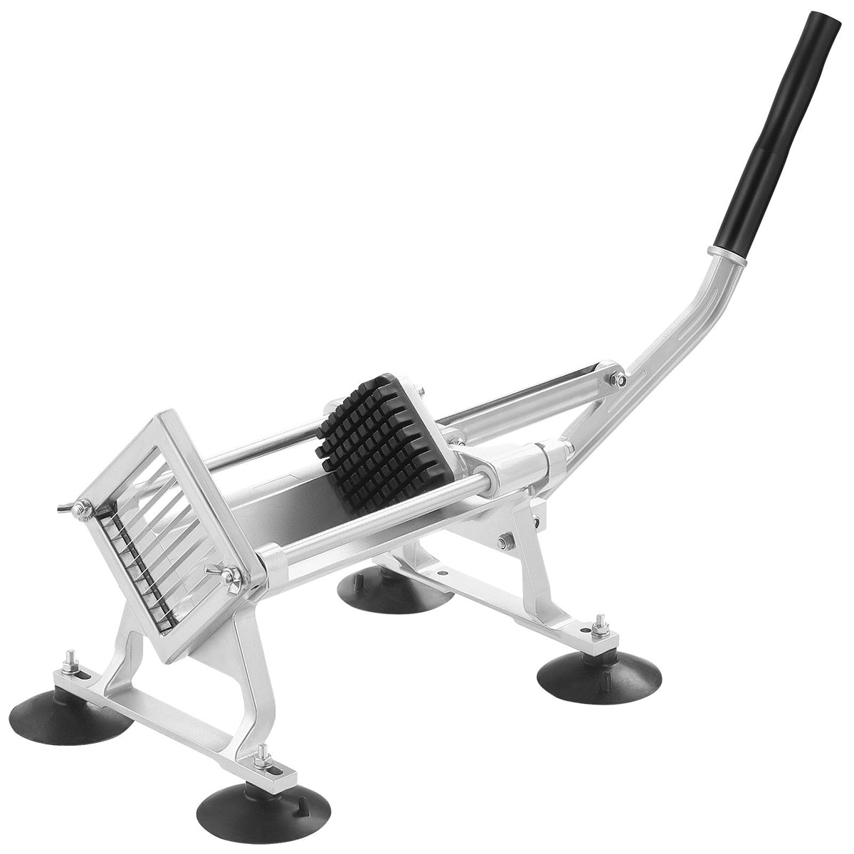 Commercial Vegetable Slicer 3/8" Stainless Steel Aluminum Manual CutterNon-Slip