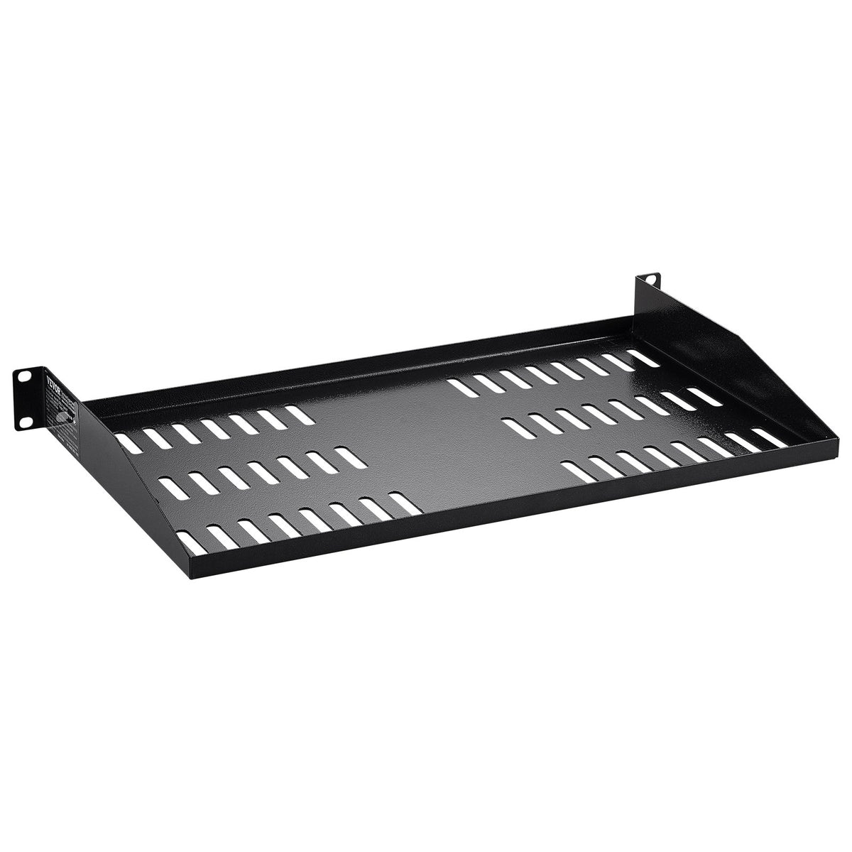 Server Rack Shelf 1U 2PCS 254mm 22.68kg Vented Cantilever Tray 482.6mm Rack