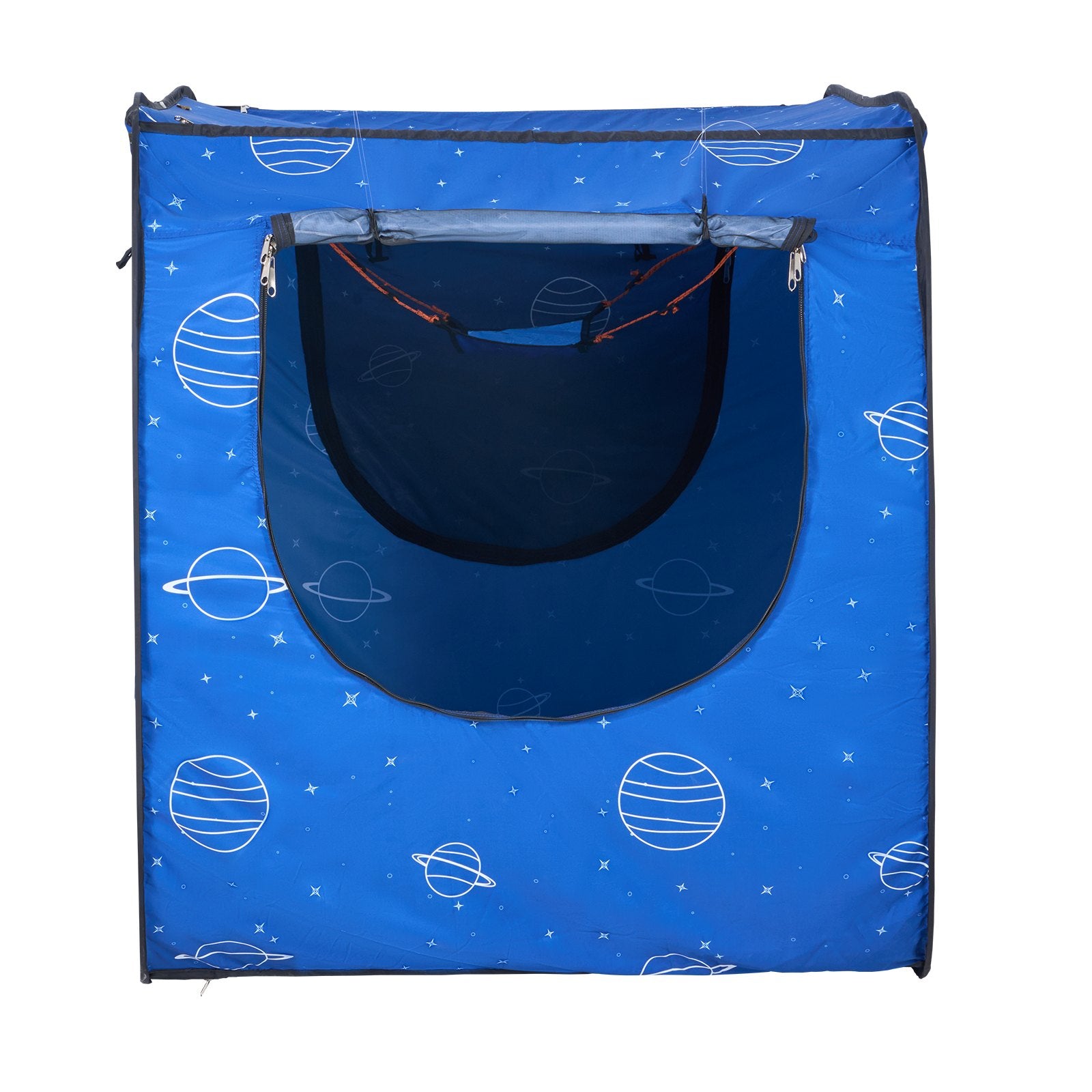 Bed Tent Pongee Fabric Full-Size with 2 Doors & 8.5mm Poles for Kids & Adults