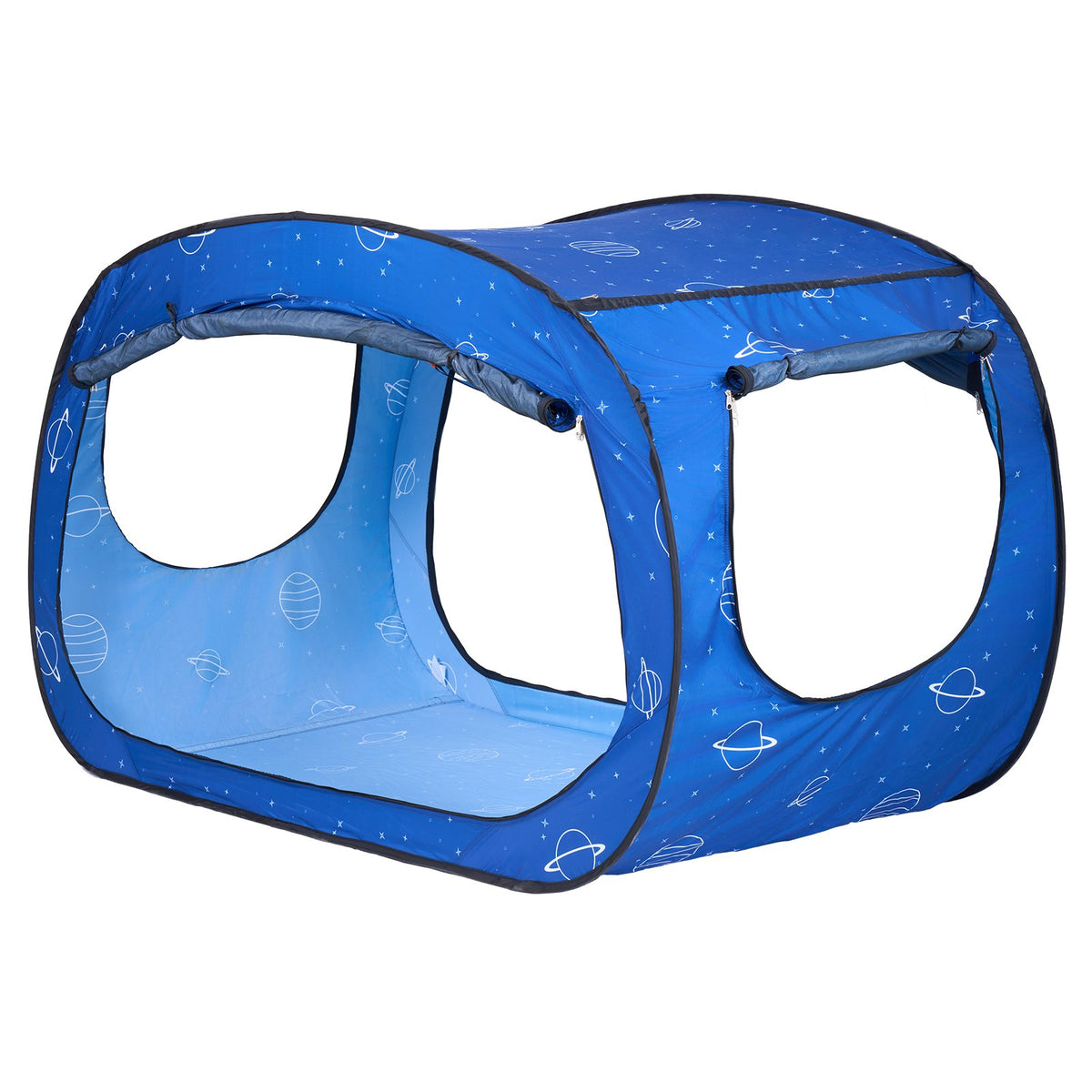 Bed Tent Pongee Fabric Full-Size with 2 Doors & 8.5mm Poles for Kids & Adults