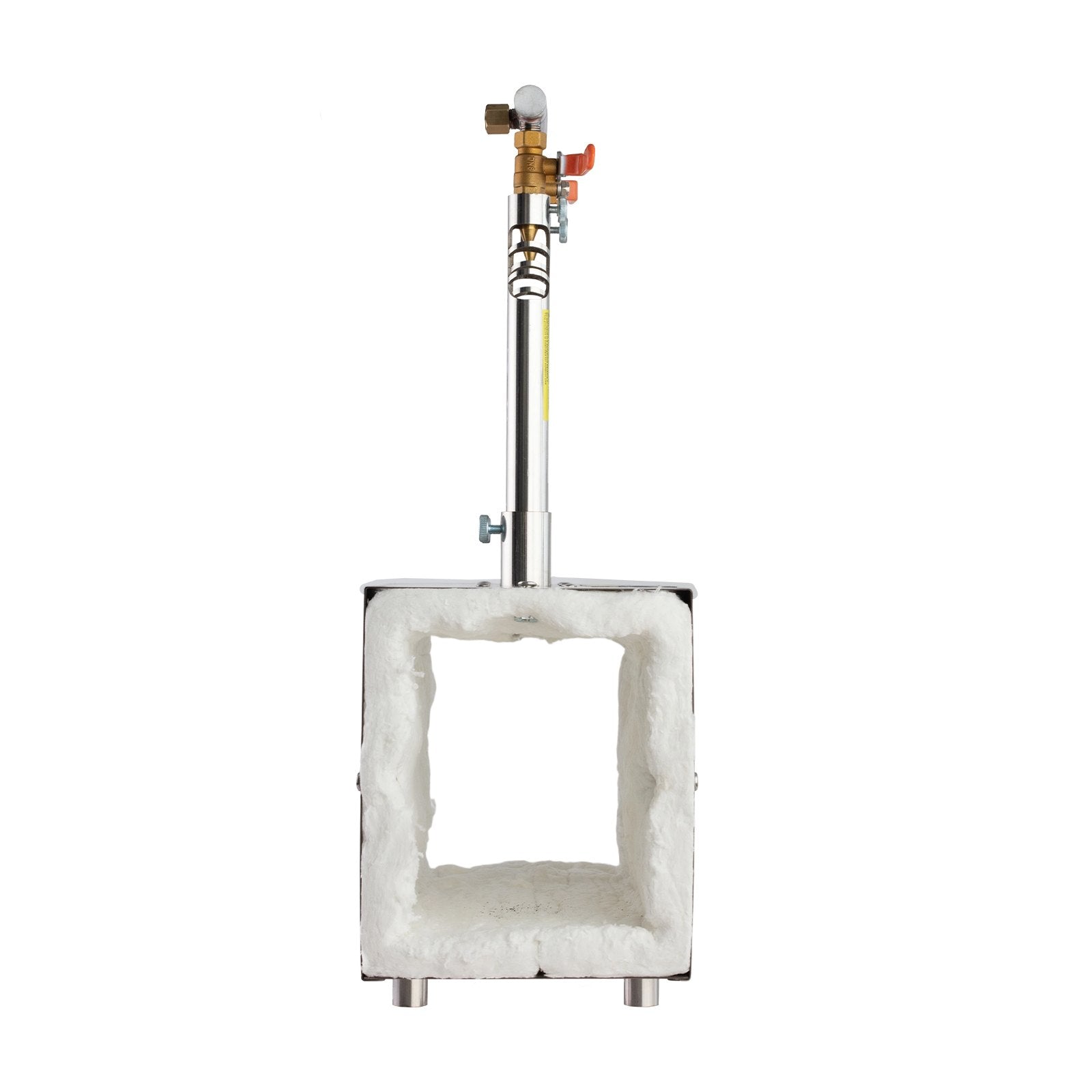 Portable Propane Forge 2 and 3 Burners 2600? Square Stainless Steel Gas Forge