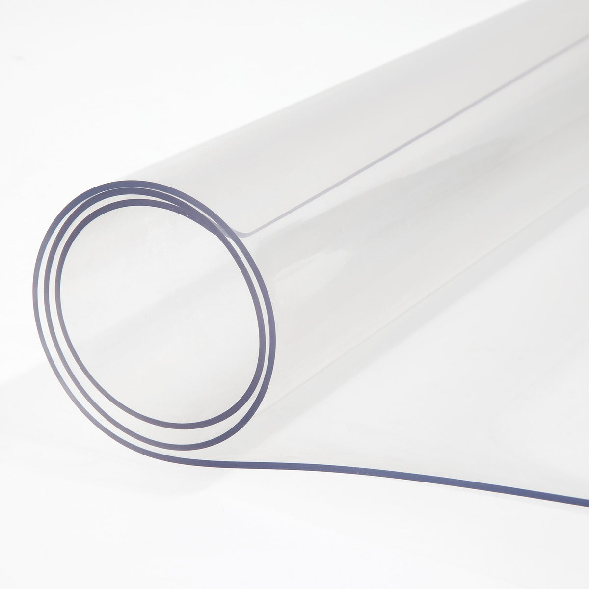 Plastic Table Cover 101.6x182.8cm 1.5mm Clear Waterproof Protector