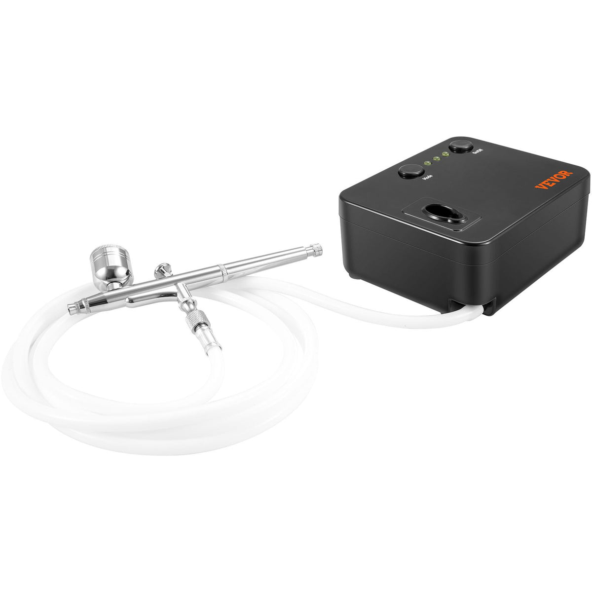 Portable Airbrush Kit with Compressor, Dual-Action Gravity Feed Airbrush Set