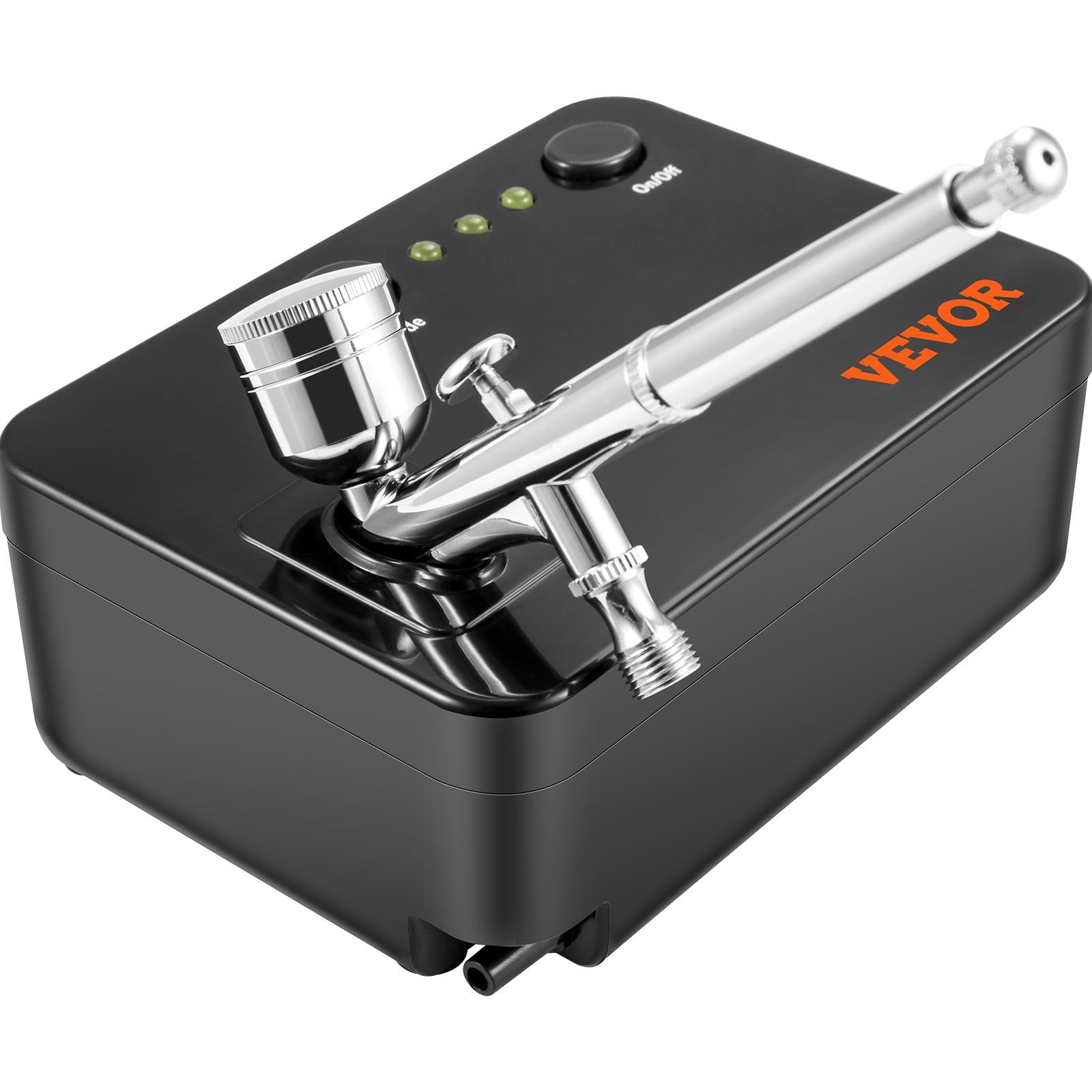 Portable Airbrush Kit with Compressor, Dual-Action Gravity Feed Airbrush Set