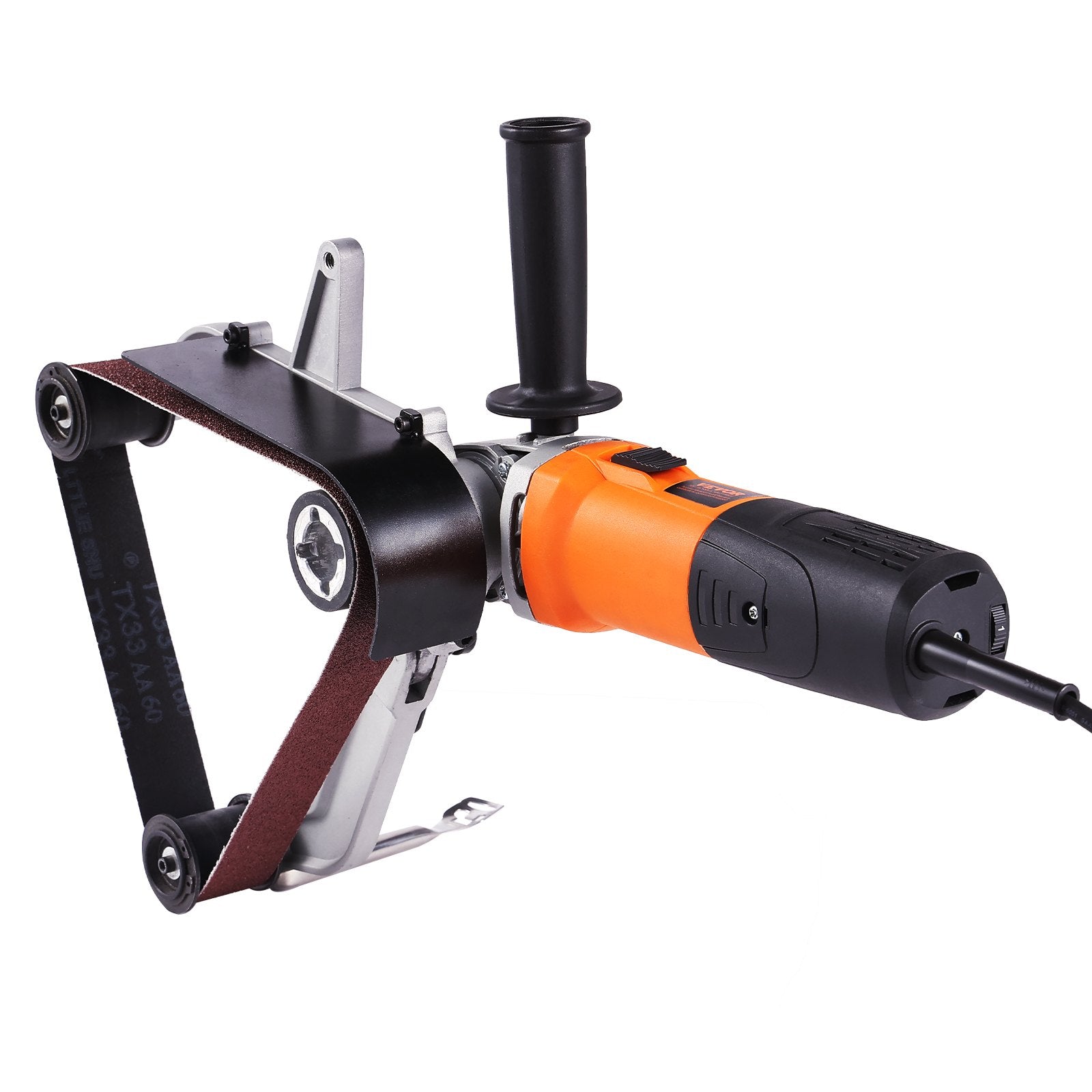 1300W Pipe Tube Polisher Sander with 6 Speeds 1100-3200 RPM Belt Grinder