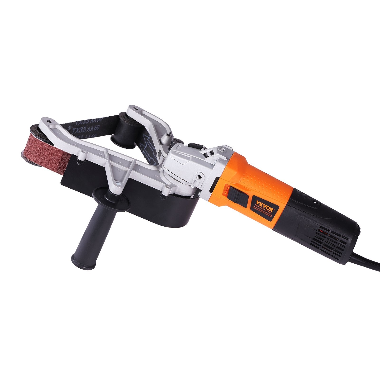 1300W Pipe Tube Polisher Sander with 6 Speeds 1100-3200 RPM Belt Grinder