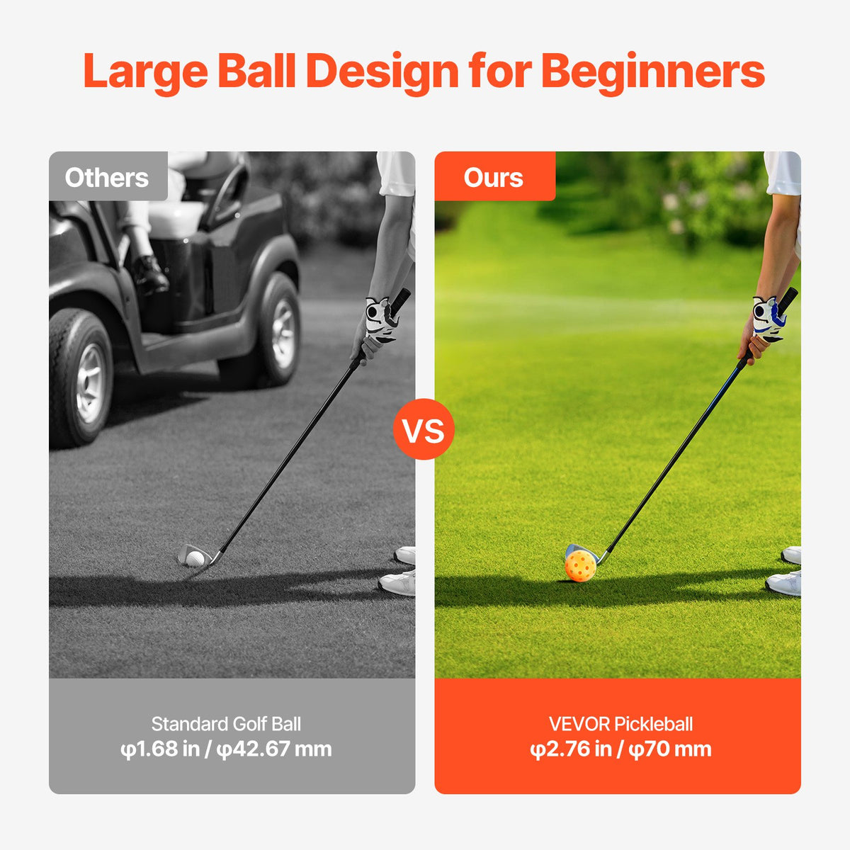 Backyard Golf Game 6 Hole Chipping Practice Portable Outdoor Yard Lawn Beach