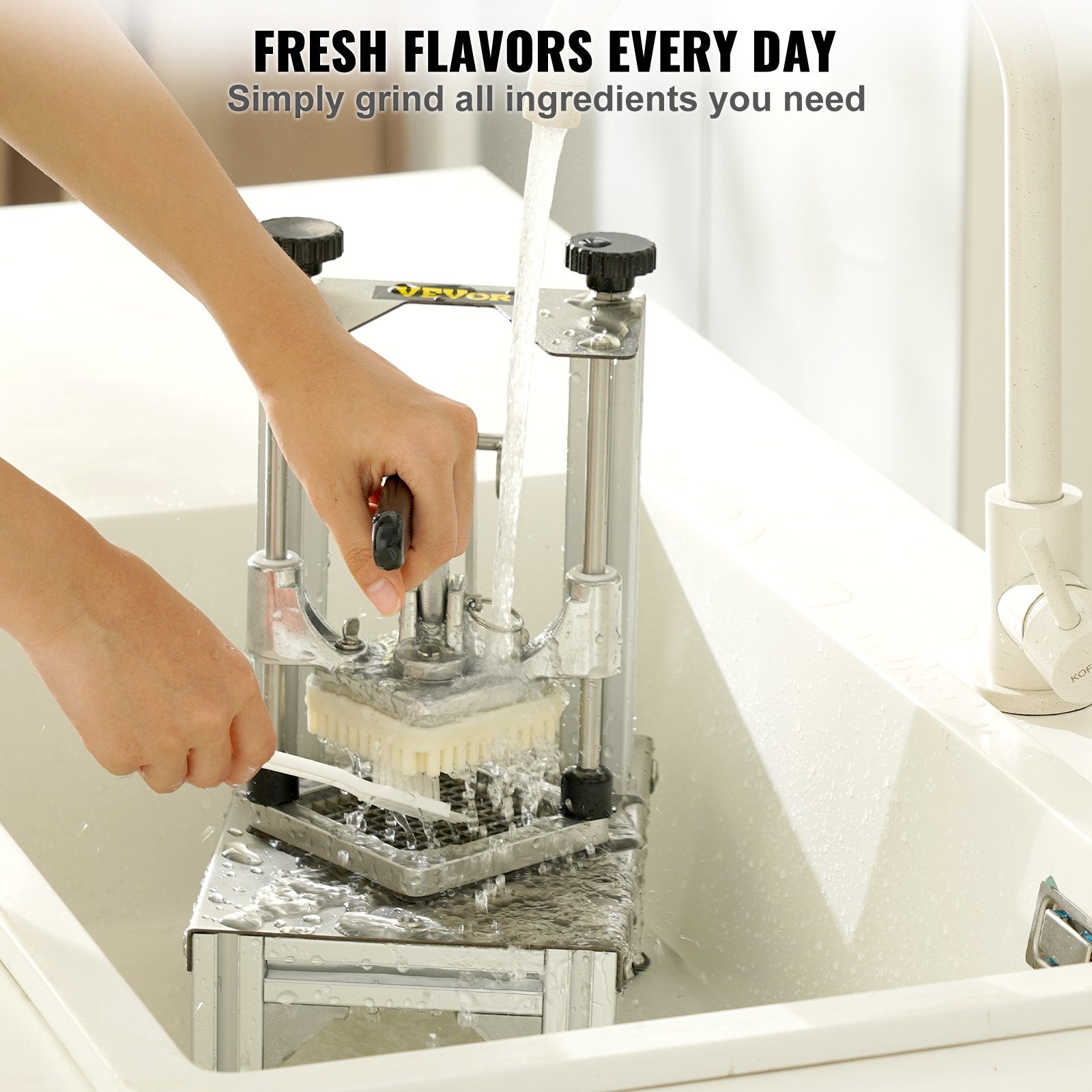 Commercial Vegetable Dicer Chopper 4 Blades French Fry Cutter for Kitchen Use