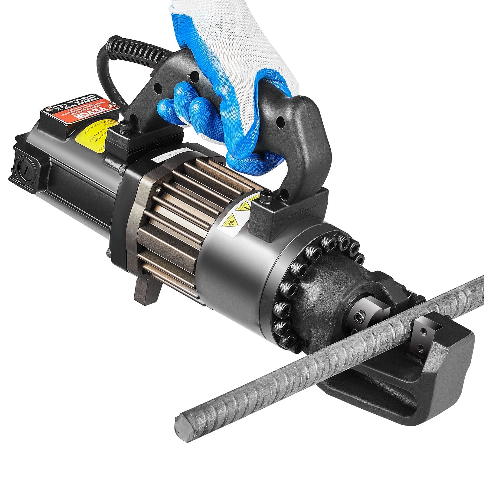 Electric Hydraulic Rebar Cutter 1000W Portable Cut 4-20mm #6 Rebar in 2.5s RC-20