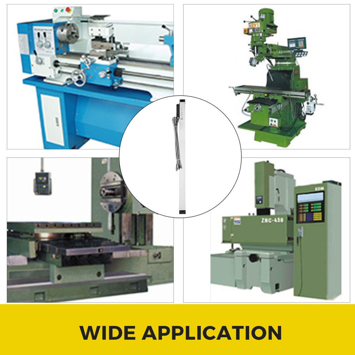Linear Scale 550mm 1 Axis DRO Encoder for Lathe Milling Machine