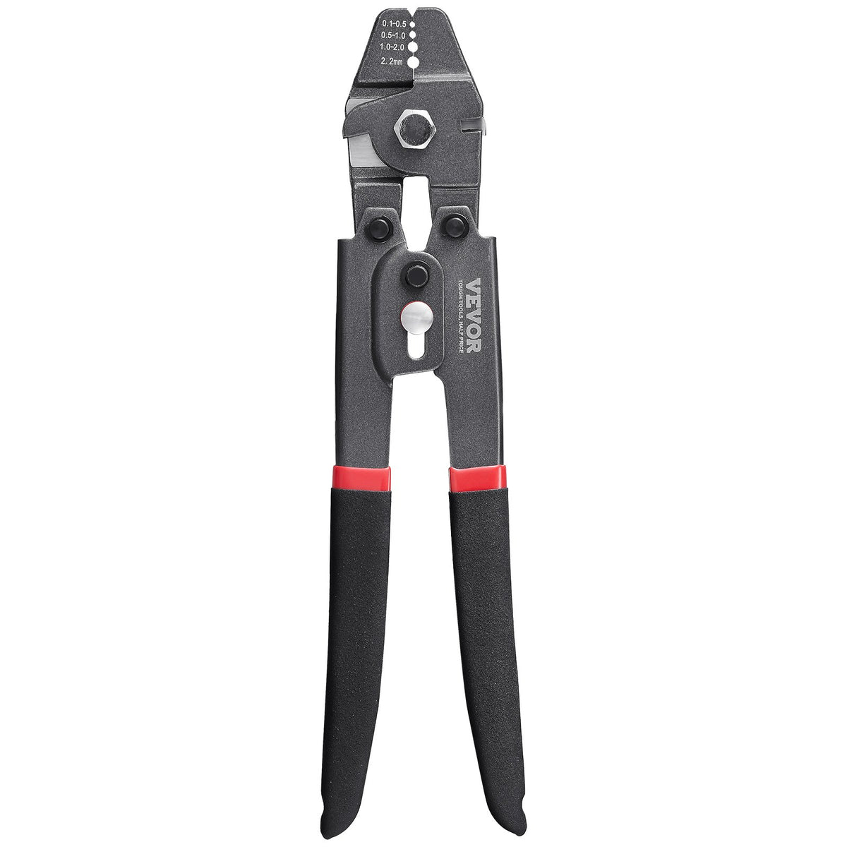 Crimping Tool Up To 2.2mm Wire Rope with Cutter 160pcs Aluminum Buckles Teflon