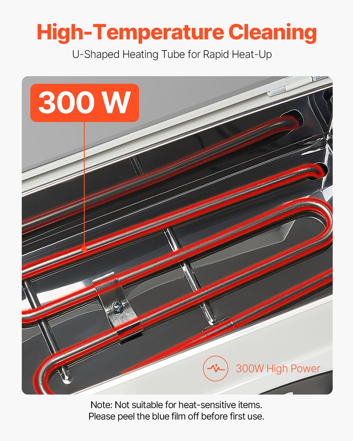 2L 300W High Temp Autoclave Dry Heat Cabinet Nail Tool Cleaner Adj Temp Salon