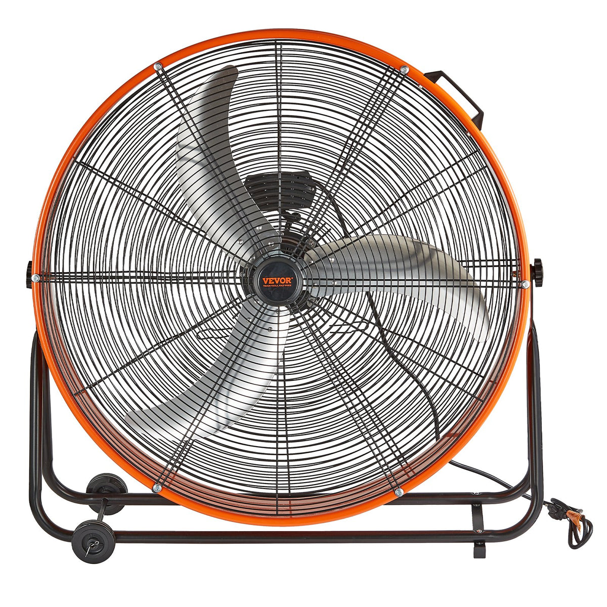 Drum Fan, 30 Inch High Velocity Industrial Floor Fan 3-Speed 13000CFM Adjustable