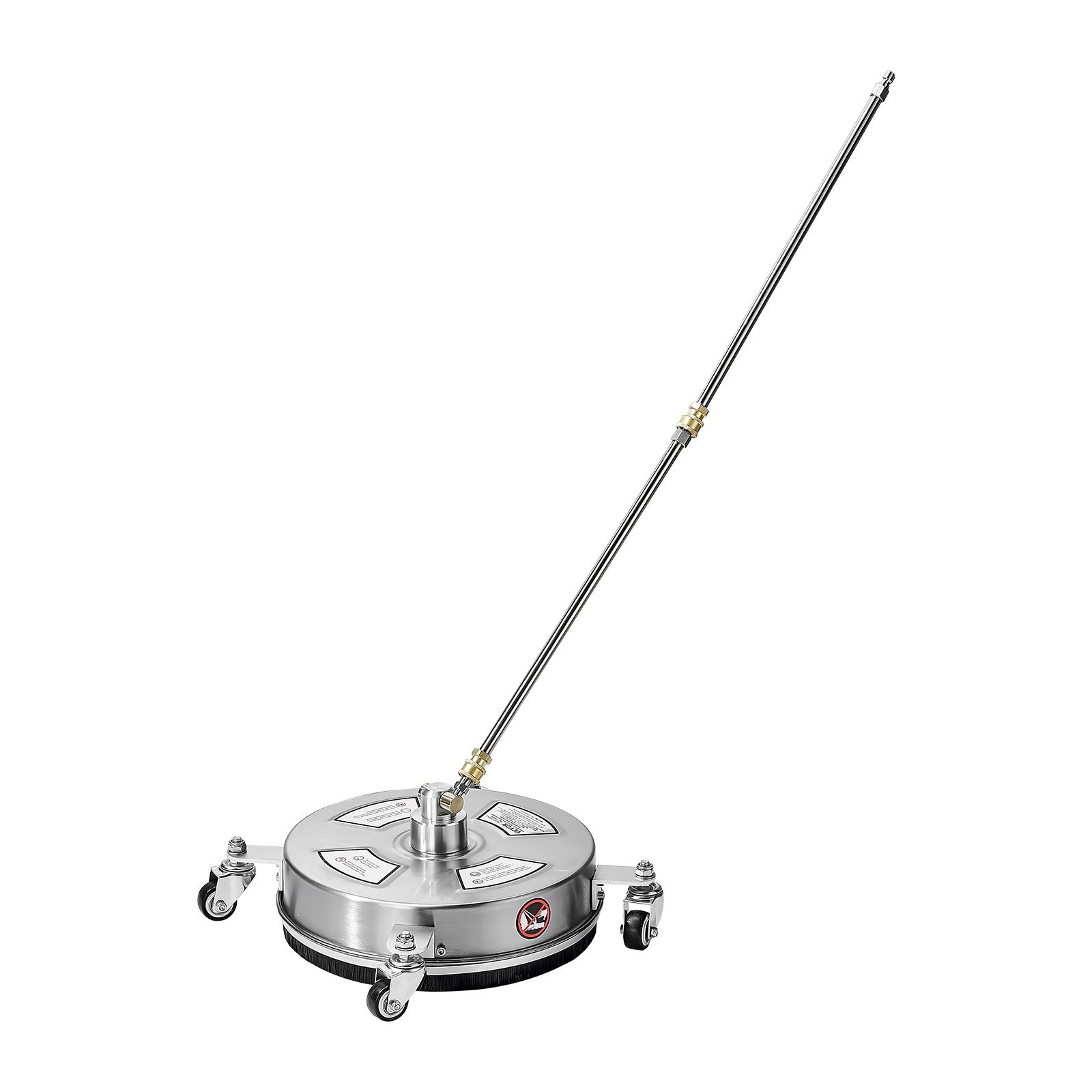 Pressure Washer Surface Cleaner 14 Inch Stainless Steel 4000PSI 4 Nozzles