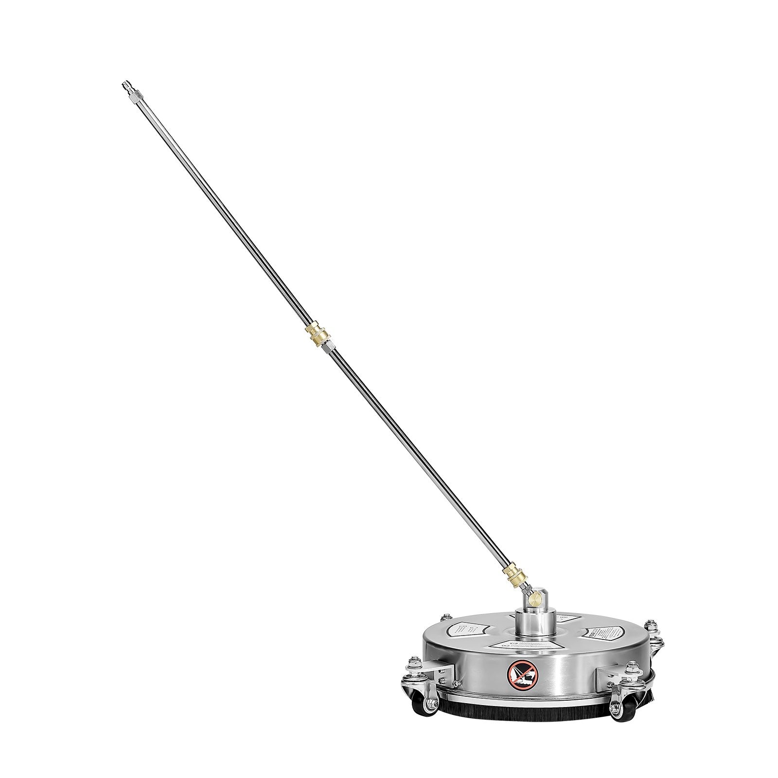Pressure Washer Surface Cleaner 14 Inch Stainless Steel 4000PSI 4 Nozzles
