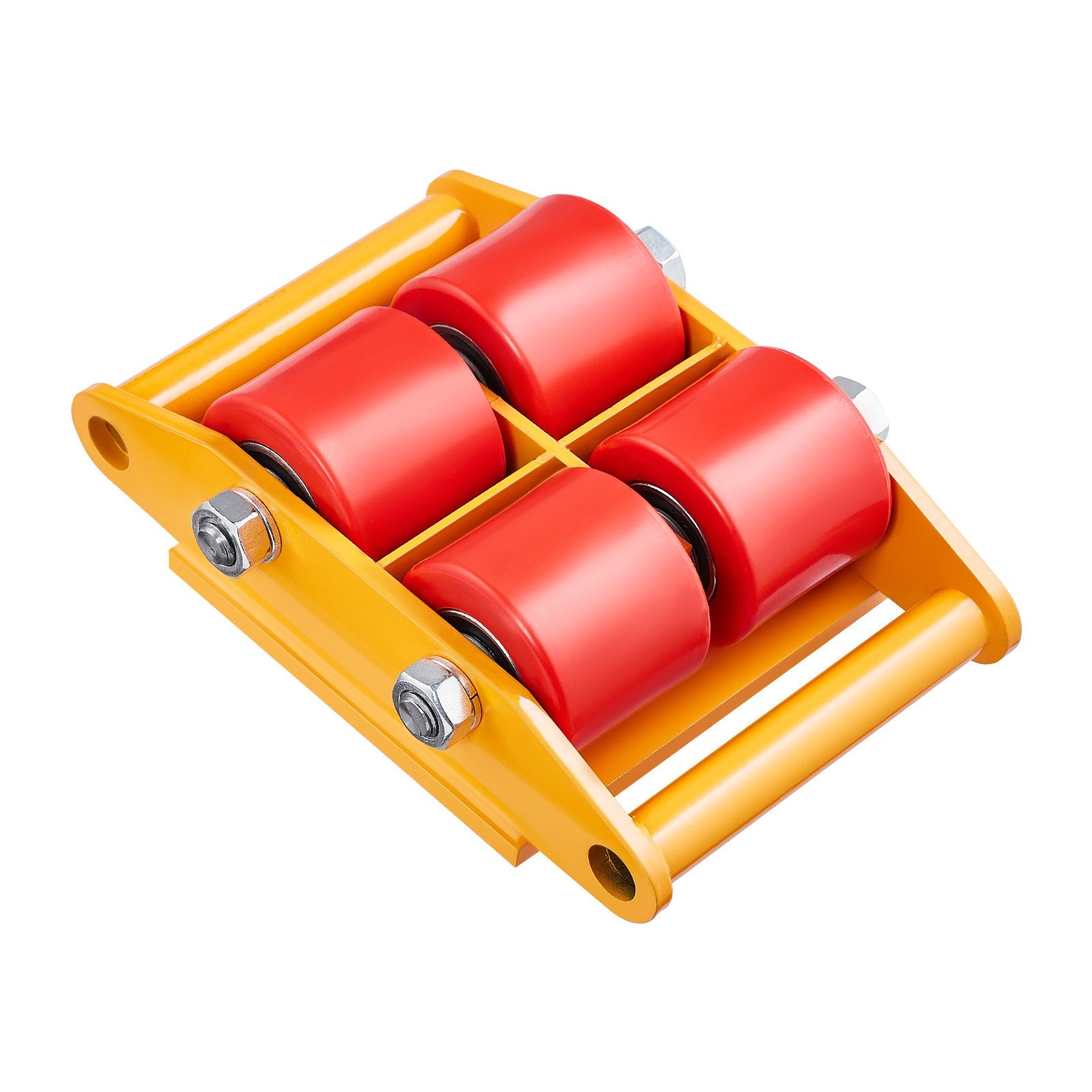 Machinery Skate Dolly Machinery Mover 13200lbs/6T Carbon Steel 4 PU Wheels
