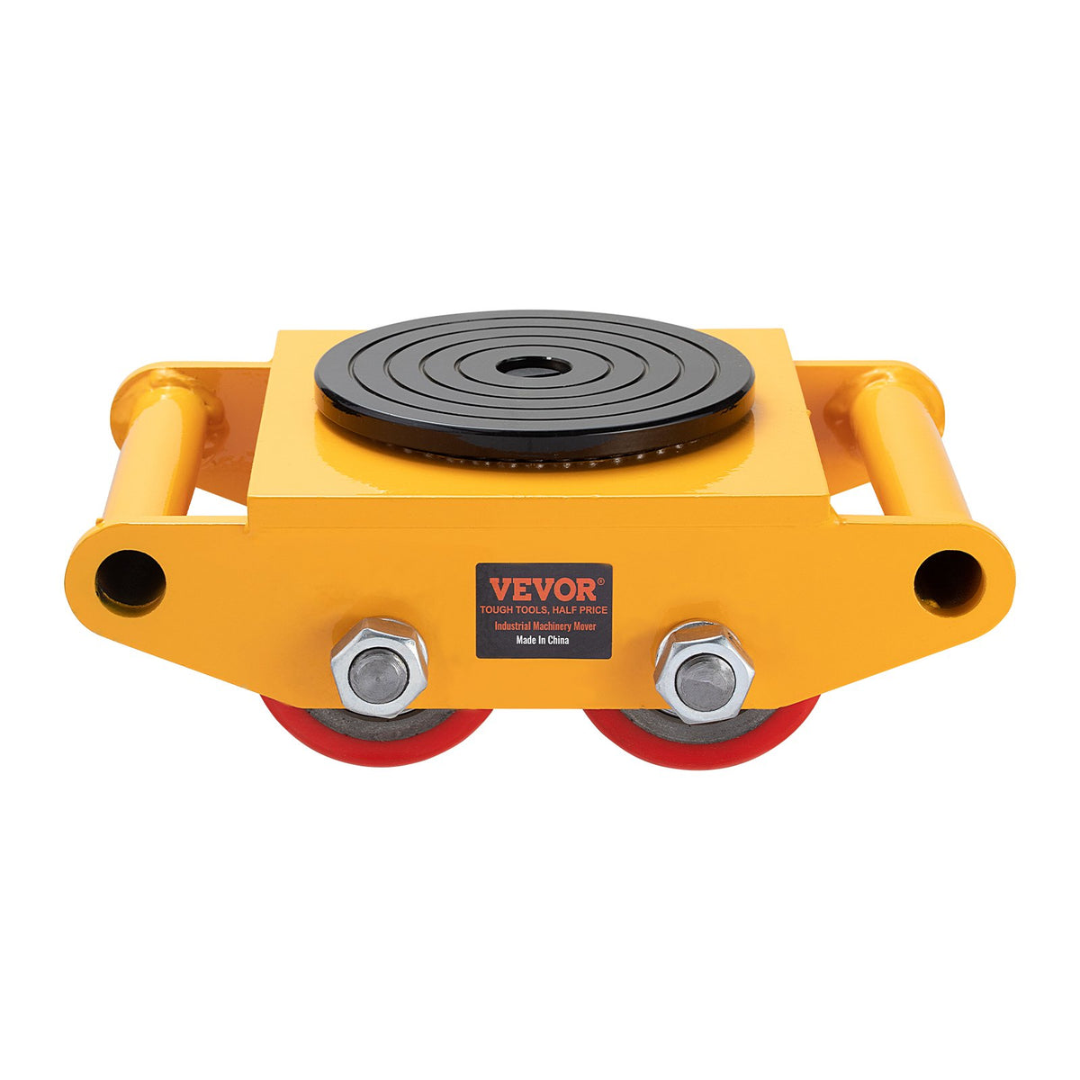 Machinery Skate Dolly Machinery Mover 13200lbs/6T Carbon Steel 4 PU Wheels