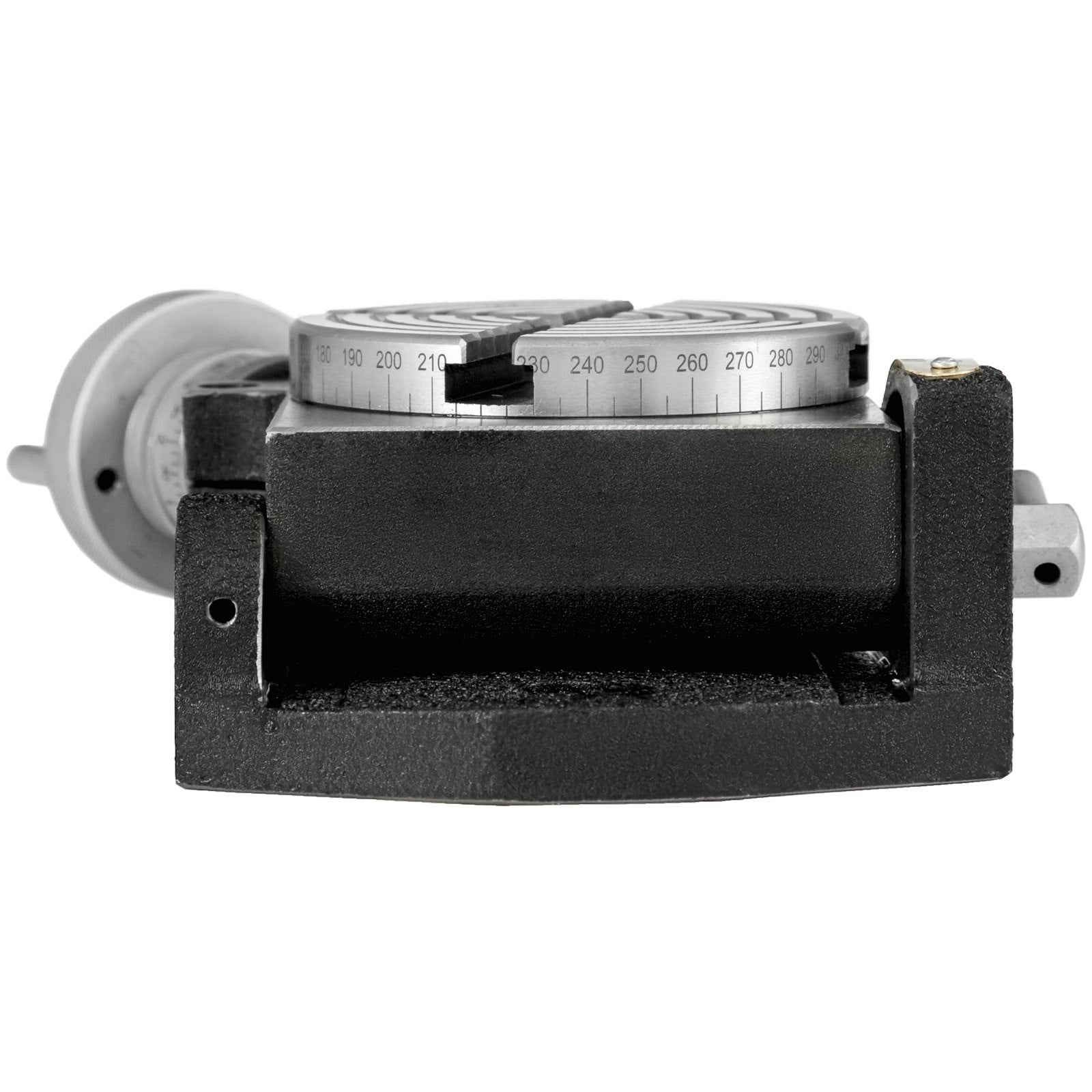 Rotary Table 4" Horizontal & Vertical, 4-Slot MT-2, 360° Precision for Milling
