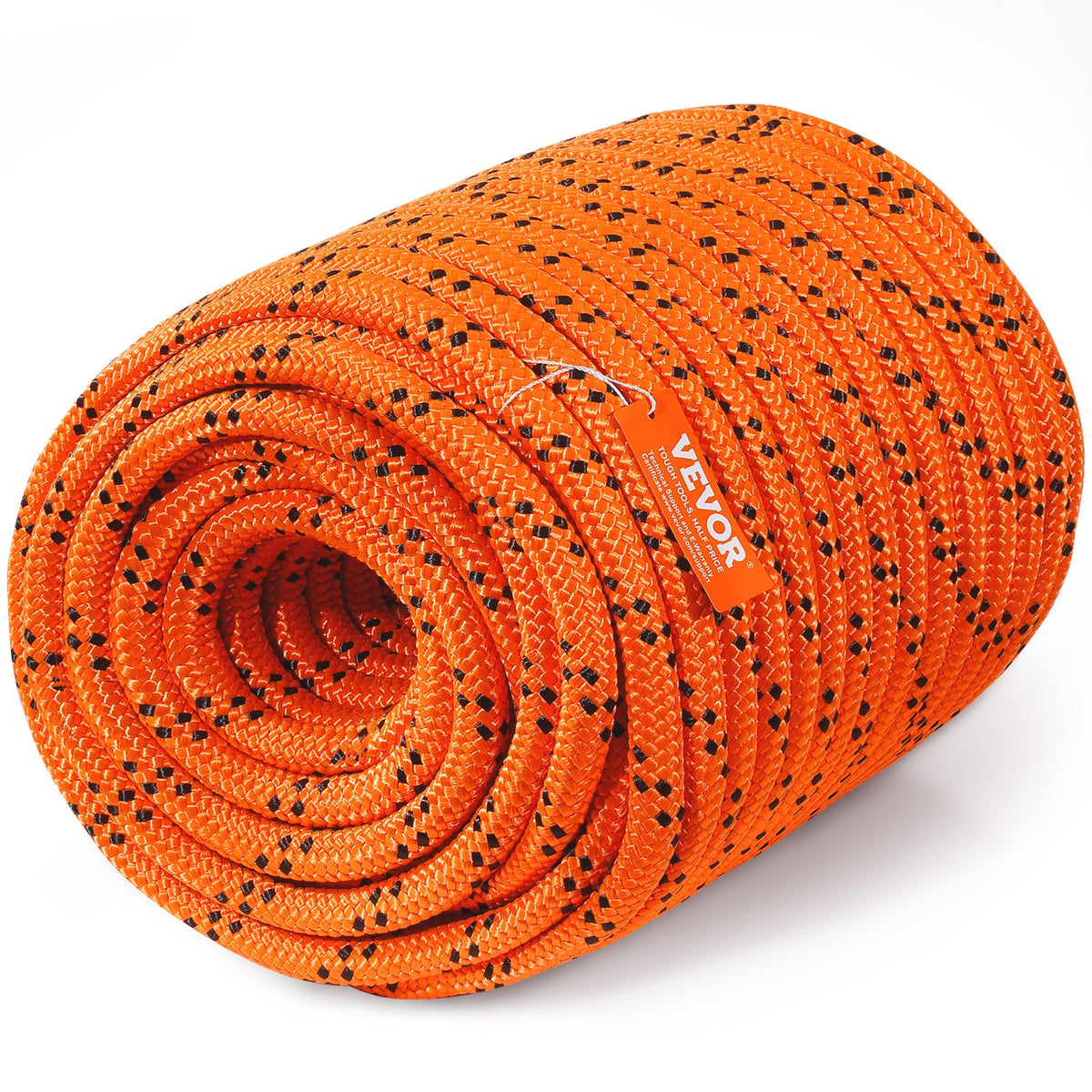 Double Braided Polyester Rope 19mm x 67.06m Outdoor Climbing Rigging Rope