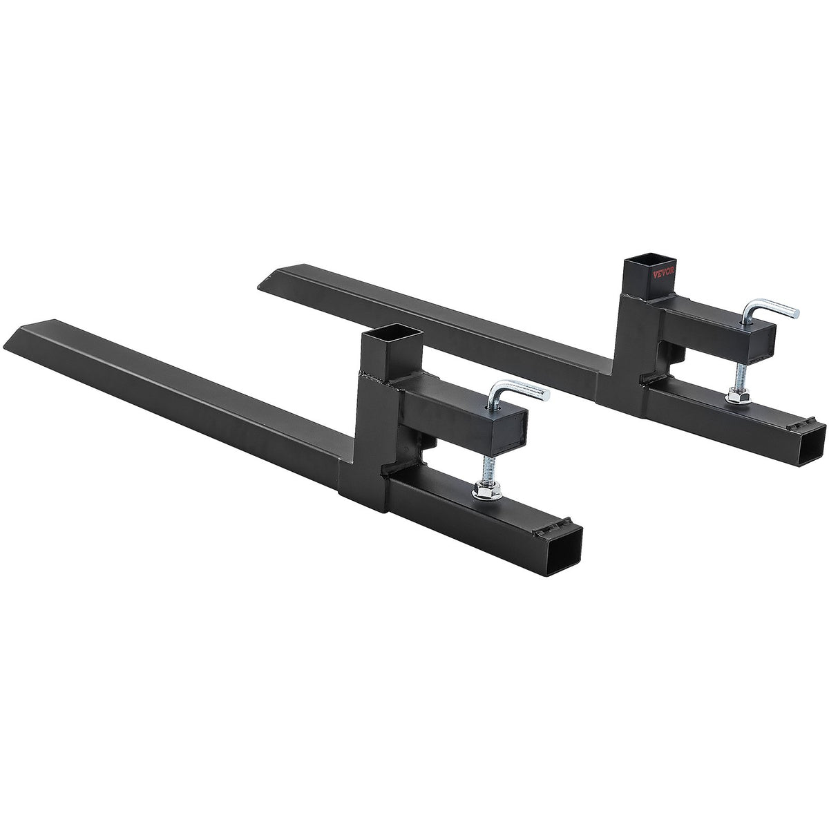 Clamp On Pallet Forks, 907kg Capacity Heavy Duty Tractor Bucket Forks