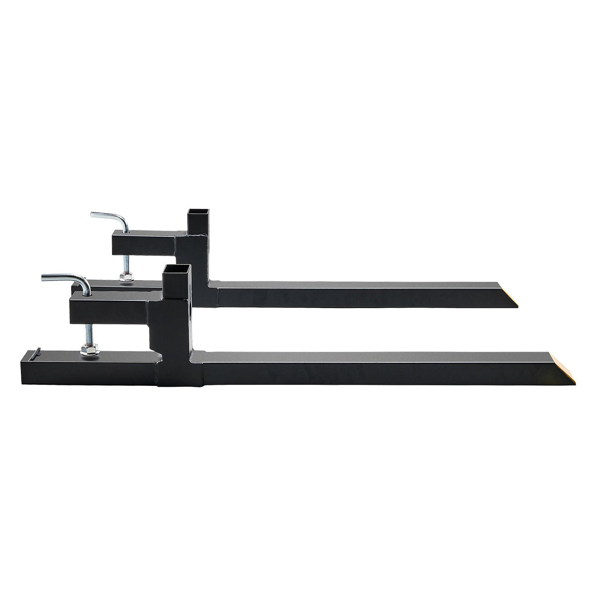 Clamp On Pallet Forks, 907kg Capacity Heavy Duty Tractor Bucket Forks