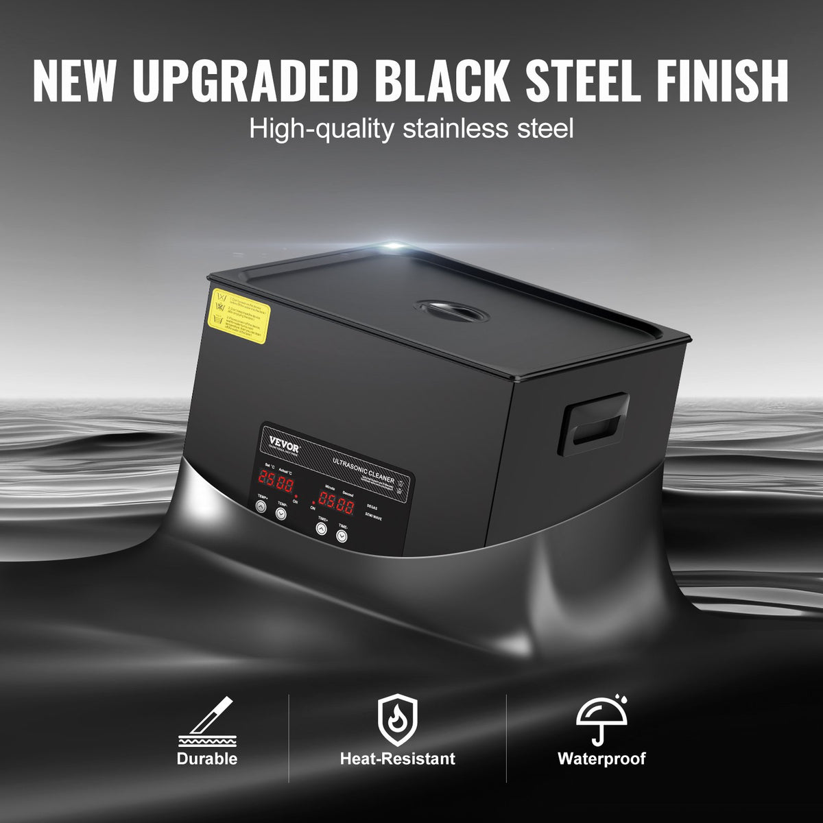 15L Ultra Sonic Cleaner 360W Digital Machine with Gentle Mode Degassing Heater