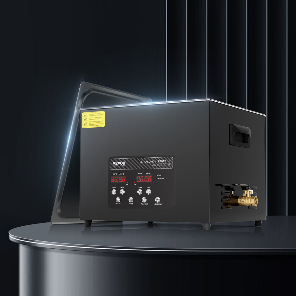15L Ultra Sonic Cleaner 360W Digital Machine with Gentle Mode Degassing Heater