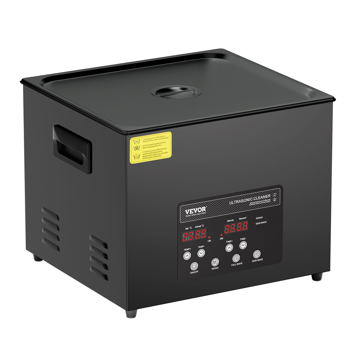 15L Ultra Sonic Cleaner 360W Digital Machine with Gentle Mode Degassing Heater