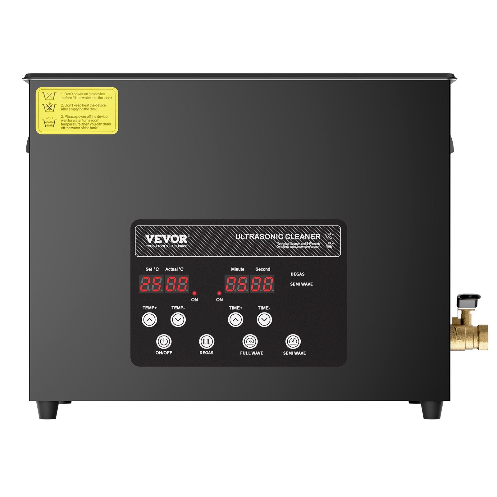 15L Ultra Sonic Cleaner 360W Digital Machine with Gentle Mode Degassing Heater