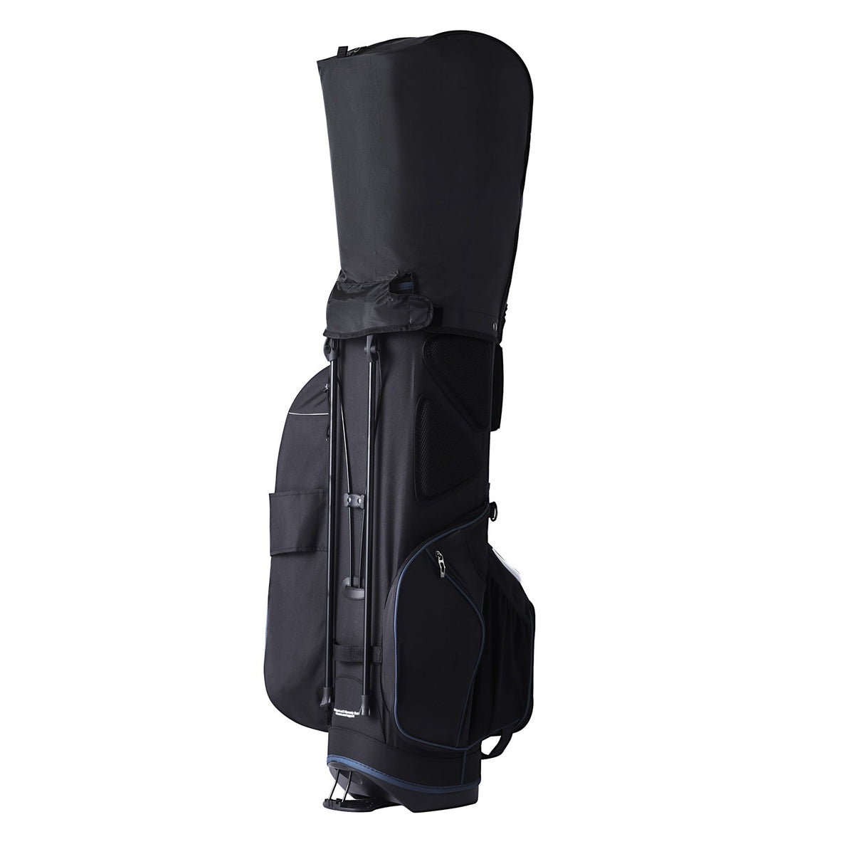 Golf Cart Bag 14-Way Divider 35in 11 Pockets Stand Dual Strap Dust Cover